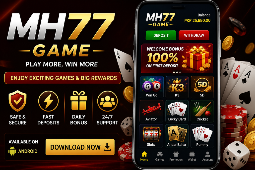 HM77 Game Pakistan – Real Money Earning App | Download APK 2026 screenshot 4